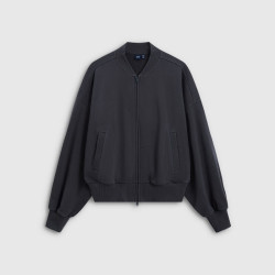 Gap logo提花潮流棒球领开衫