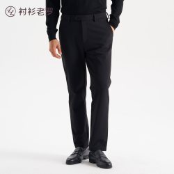衬衫老罗 锦氨弹力秋冬复合休闲裤257X7C819N