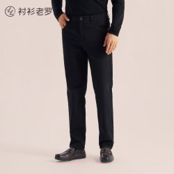 衬衫老罗 [软弹棉]秋季男士牛仔裤长绒棉直筒休闲出行3号衬衫老罗W805N