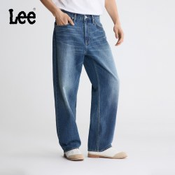 Lee 26秋冬丹宁复古EasyRider761宽松阔腿牛仔裤男