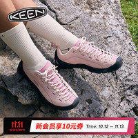 KEEN 官方 JASPER 女子户外耐磨山系露营舒适穿搭休闲鞋 胭脂粉-1031341 37