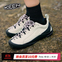 KEEN 官方 新品 JASPER 女子户外山系潮搭舒适耐磨休闲鞋 桦木色/黑色-1030557 38