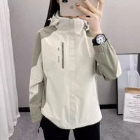 LTKL 轻奢2026春季新款户外软壳中老年冲锋衣女外套爆款显瘦防水防风
