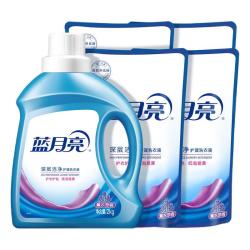 蓝月亮 薰衣草香洗衣液套装 2kg瓶+1kg袋*4 12斤+赠宝宝洗衣液 2斤 共14斤