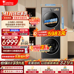 小天鹅 小乌梅3.0驭风版 TG10VE40+TH10VE40MAX 热泵洗烘套装
