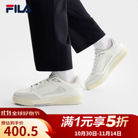 斐乐 男鞋OLIVE板鞋2026新款桂冠鞋时尚休闲鞋运动鞋 雪白/古白色-SA 42.5