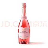瓦尔加尔 草莓味气泡酒 5度 750mL 1瓶