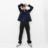 Gap 纯棉宽松直筒牛仔裤