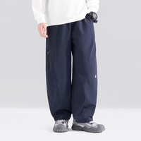 左西 童装男童加绒裤子秋冬2026新款儿童户外保暖工装裤大童软壳裤