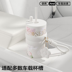 世大家 STAR+/世大家 繁花系列保温杯 316L不锈钢+陶瓷覆层 710ml 月桂甜茶