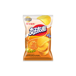 好丽友 好友趣呀土豆零食薯片多口味宿舍追剧解馋小零食休闲夜宵充饥小吃 蜂蜜黄油味45g