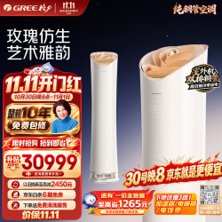 格力 KFR-72LW/(72501)FNhAe-B1(WIFI) AI语音 3匹 玫瑰 立柜式空调