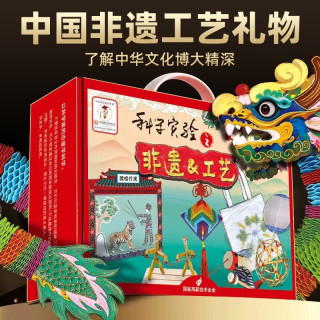 娃娃博士 儿童生日礼物科学实验套装8-12岁男女孩传统非遗手工制作玩具