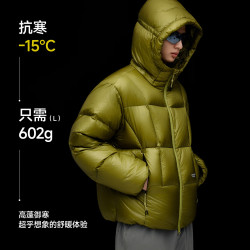 RESTICK 可溯源90白鹅绒连帽羽绒服