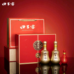 口子窖 十年型50度550ml*2瓶+100ml*1瓶