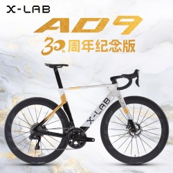 喜德盛 X-LAB喜德盛小辣堡AD9碳纤维公路自行车30周年纪念版破风竞赛单车