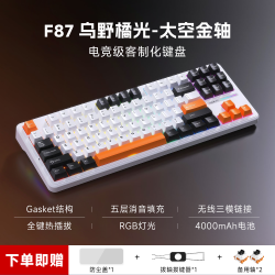 狼蛛 F87 87键 有线机械键盘