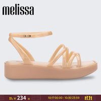 melissa 33997 细带厚底凉鞋 浅粉色 38