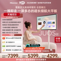 海信 X8 Pro 4K长续航柔光护眼屏 平板电视  WiFi版 MT8195 大白 256GB 8GB