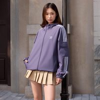 88VIP：阿迪达斯 通勤百搭休闲运动连帽夹克薄外套男女秋季adidas阿迪达斯三叶草