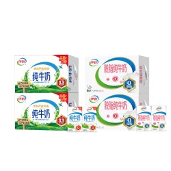 伊利 脱脂纯牛奶