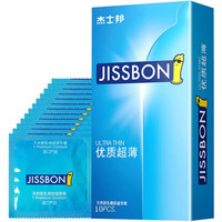 杰士邦 优质超薄 安全套 12只装