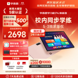 学而思 焕新版P4 AI学习机 6+128GB