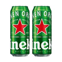 移动端:喜力 啤酒 经典500ml*12罐装 全麦酿造 官方正品
