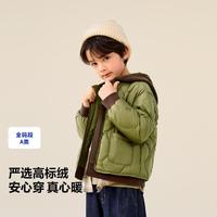 迷你巴拉 巴拉男女童儿童假两件撞色轻薄外套冬款