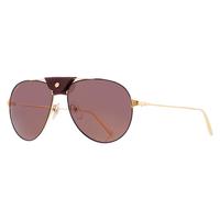 卡地亚 Red Pilot Men's Sunglasses CT0038S 006 61