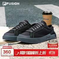 斐乐 FUSION斐乐潮牌POP帆布鞋男鞋2025秋季拼接时尚板鞋