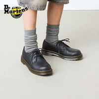 Dr.Martens 马丁1461 经典休闲时尚软皮黑色3孔马丁单鞋 黑色 37