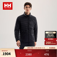 HELLY HANSEN, HH HELLY HANSEN, H/H海丽汉森hh26秋冬户外可打包轻薄鹅绒排骨立领羽绒服 黑色 L