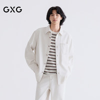 GXG 双11真五折！微阔翻领牛仔衬衫2026新品G26AE91003