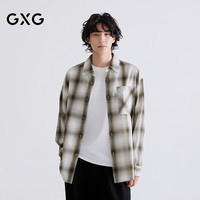 GXG 双11真五折！中阔翻领长袖衬衫2026新品G26A031006