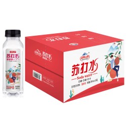 迎驾山泉 无汽果味苏打水380ml*24瓶0糖0脂0卡饮用水