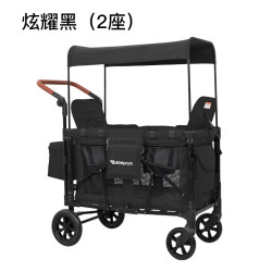bebepram双胞胎婴儿推车户外多功能推拉儿童车可坐躺露营车可折叠