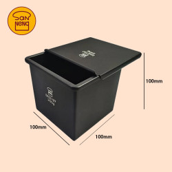 三能 SN2197正方型一体成型吐司盒 100x100x100mm