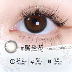 晶硕香水粉水美瞳日抛10片彩色隐形