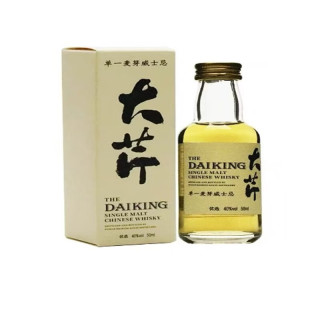 大芹 优选（B)单一麦芽威士忌波本桶 国产威士忌 50ml 小酒