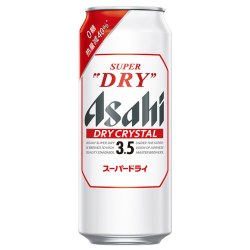 朝日啤酒 朝日超爽3.5啤酒0糖500ml*1罐尝鲜装