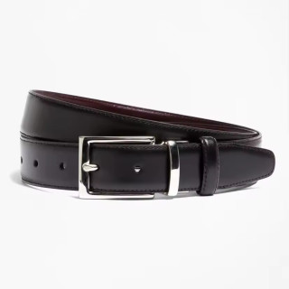 Brooks Brothers 男士 小牛皮双面皮带
