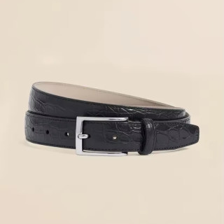 Brooks Brothers 男士压花皮革腰带 二色可选