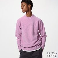 优衣库 souffle yarn舒芙蕾圆领针织衫优衣库男女装毛衣毛衫479235