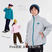 EBAER 儿童轻薄棉服2026秋冬新款男童女童绵羊毛棉衣夹克保暖外套