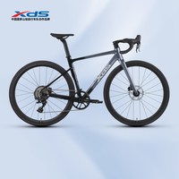 喜德盛 新款RS550公路自行车碳纤维前叉油压碟刹竞技单车