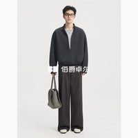 伯爵卓尔 假开衫假两件 套头卫衣外套 2N611008 双色可选