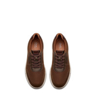 PLUS会员:Clarks Craftwell Lace男鞋简约通勤休闲皮鞋加宽楦 深棕色 261847018 42