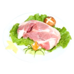 爱森 国产带皮夹心腿肉 500g/盒