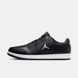 耐克 JORDAN耐克男鞋COURT CONNECT低帮复古板鞋运动篮球鞋IQ5698-001